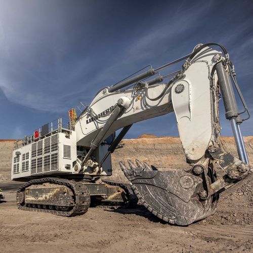 Escavatore cingolato - R 9600 G8 - Liebherr  - per movimentazione / Tier 2 / CUMMINS