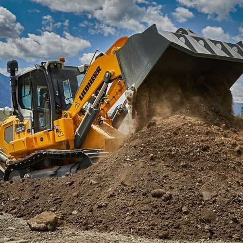 Pala cingolata - LR 636 LITRONIC  - Liebherr  - Tier 4 intermedia / per cantiere / diesel