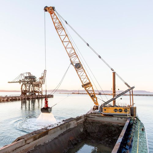Gru idraulica - HS 8300.2 - Liebherr  - cingolata / di sollevamento