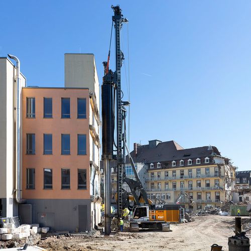 Perforatrice con motore diesel - LRB 355.1 - Liebherr  - rotativa / per pali di fondazione