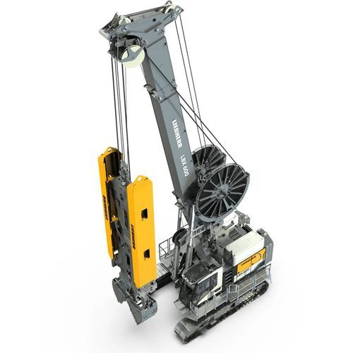 Perforatrice meccanica - LBX 600 UNPLUGGED - Liebherr  - elettrica / per diaframma / per opere civili