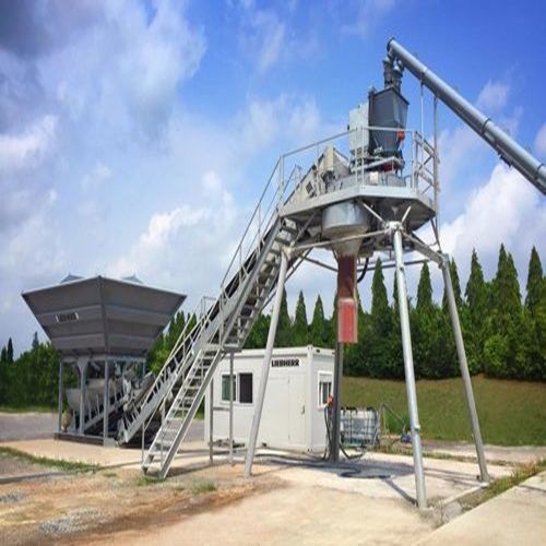 Centrale di betonaggio mobile - LCM 1.0 - Liebherr  - a inversione di marcia / automatica