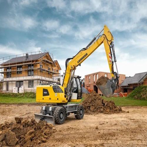 Escavatore su ruote - A 920 LITRONIC - Liebherr  - a carico utile elevato / a basso consumo di carburante / diesel