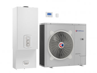 Pompa di calore aria-acqua - MIRA C HYBRID - CHAFFOTEAUX - residenziale / da esterno / con caldaia ausiliaria