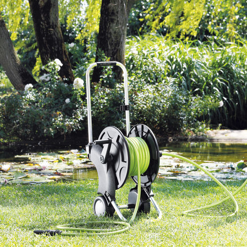 Carrello avvolgitubo in alluminio - QUBO - CLABER - a basso ingombro