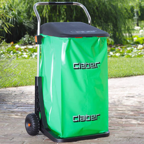 Portarifiuti in alluminio - CARRY - CLABER - in polipropilene / da giardino / da terra