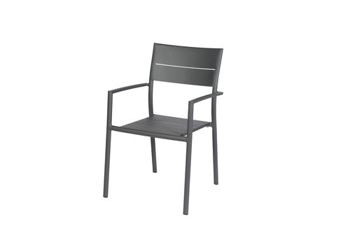 Sedia contemporanea - GRACE - Max Luuk - da esterno / in alluminio / impilabile