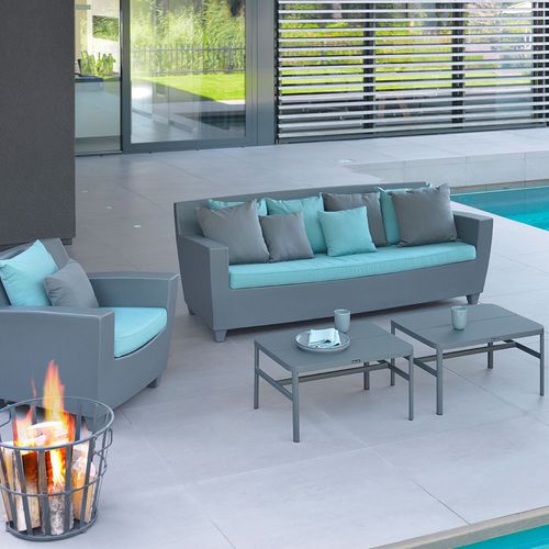 Divano contemporaneo - COOPER - Max Luuk - da giardino / multicolore / in polietilene