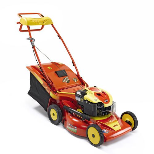 Tosaerba con guida da terra - RM53B - OUTILS WOLF - a benzina / per grandi superfici / raccoglitrice