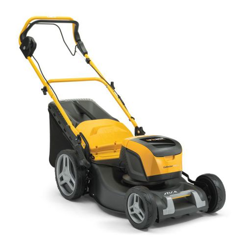 Tosaerba con guida da terra - 548 S AE KIT - STIGA - elettrico a batteria / raccoglitrice