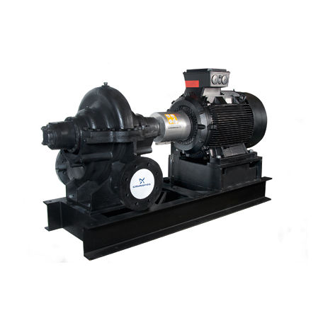 Pompa ad acqua - HS HORIZONTAL SPLIT CASE - Grundfos - in acciaio inossidabile / centrifuga