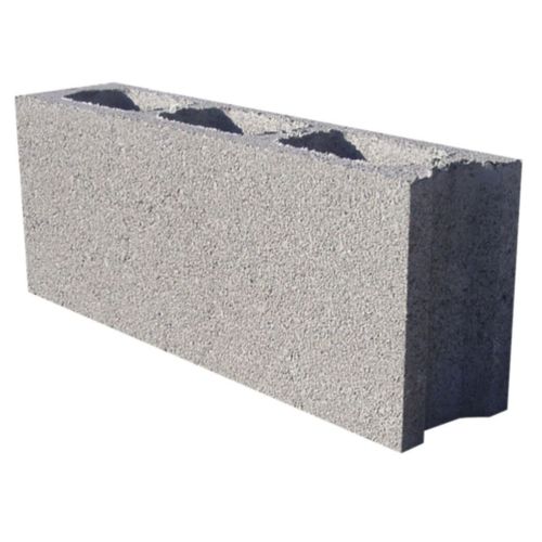 Blocco di calcestruzzo forato - BL12 - mvb - leggero / per muro / facciavista