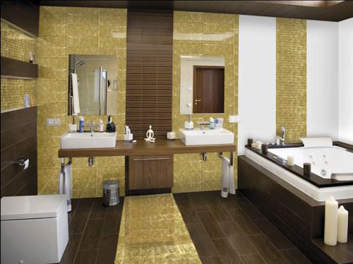 Mosaico in vetro - JEWEL - eidos glass - lucido / da interno / da bagno