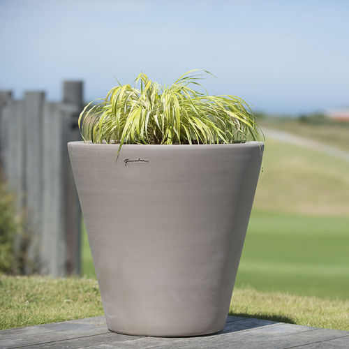 Vaso da giardino in terracotta - VB - Poterie Goicoechea - in laterizio / rotondo / conico
