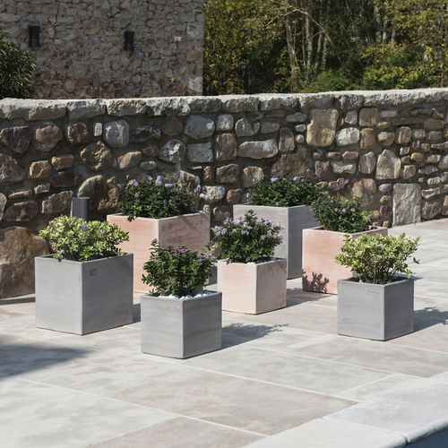 Vaso da giardino in terracotta - CC - Poterie Goicoechea - quadrato
