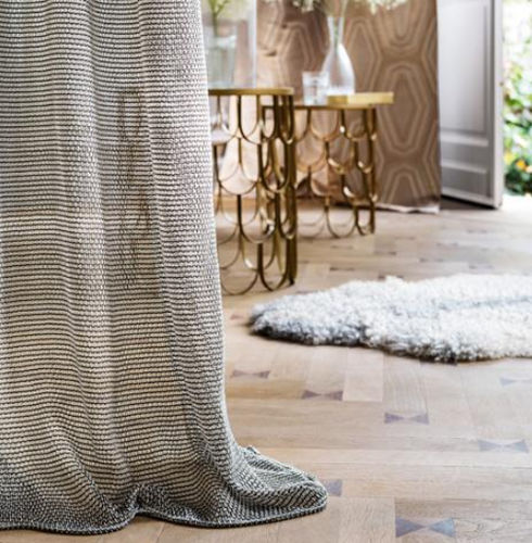 Tendina voile a tinta unita - GRAND HOTEL : MAJESTIC - Camengo  - in cotone / in poliestere / traslucida