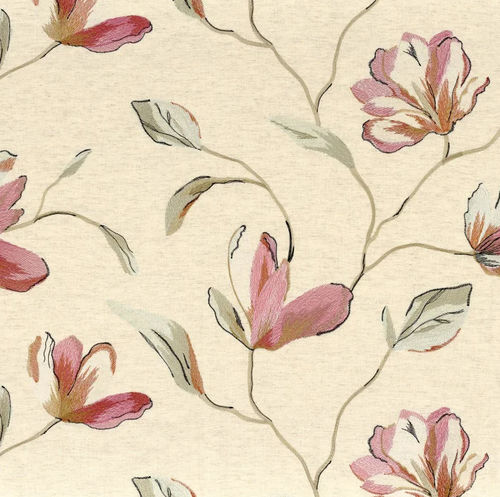 Tessuto da tappezzeria - MAGNOLIA  - Camengo  - per tende / a fiori / in poliestere