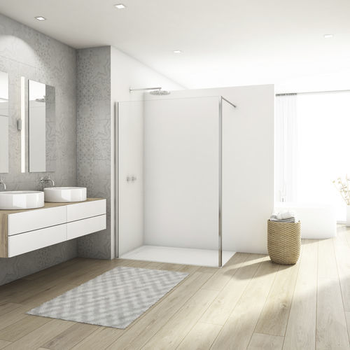 Parete doccia fissa - WALK-IN DIVERA D22WI1H - Ronal - d'angolo / in vetro Securit® / vetro trasparente