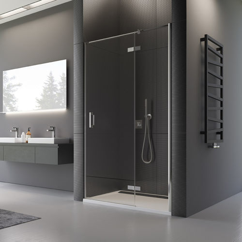 Parete doccia pivotante - PUR : PU13P - Ronal - a nicchia / su piatto doccia / in vetro Securit®