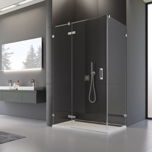Parete doccia pivotante - PUR : PU13 + PURDT2 - Ronal - fissa / su piatto doccia / in vetro Securit®