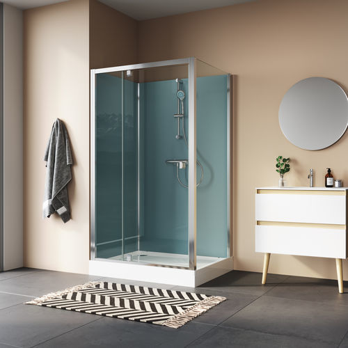 Parete doccia pivotante - MODUL'R ARELIA 1200 - Ronal - rettangolare / su piatto doccia / in vetro Securit®