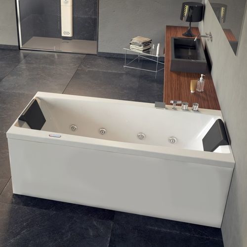 Vasca da bagno a nicchia - EDEN - Ronal - d'angolo / filomuro / per ambiente abitativo