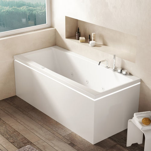 Vasca da bagno a nicchia - SKYFALL - Ronal - d'angolo / filomuro / per ambiente abitativo