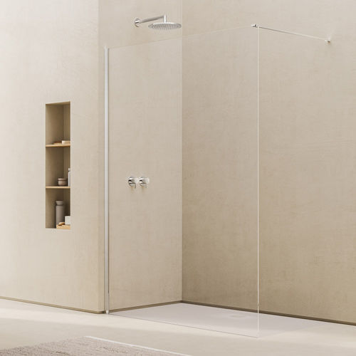Parete doccia fissa - EASY 2.0 D40 - Ronal - rettangolare / d'angolo / in vetro temprato