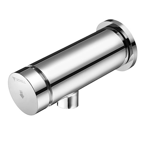 Miscelatore per lavandino - PETIT SC HD-K - Schell - da parete / temporizzato / in ottone cromato