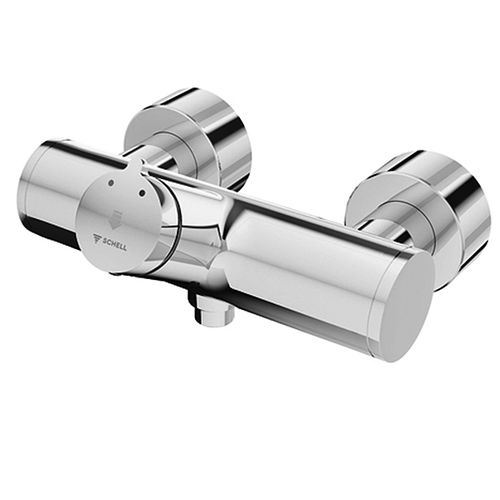 Miscelatore da doccia - VITUS VD-SC-M / U - Schell - da parete / temporizzato / in ottone cromato
