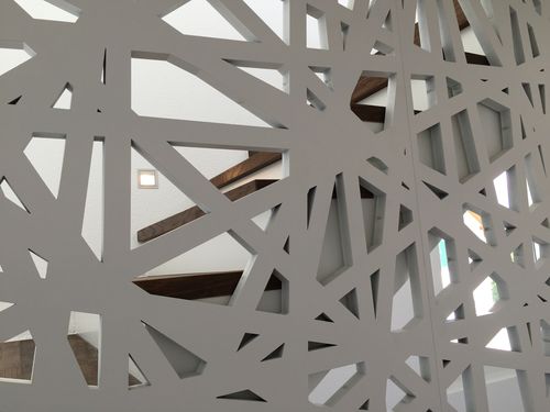 Ringhiera in MDF - PRIVATE HOME - Bruag Design Factory AG - a pannelli / da interno / per scala