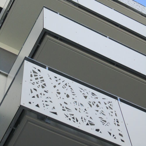Rivestimento di facciata in pannelli - CELLON - WOHNEN AM WASSER - Bruag Design Factory AG - in fogli / in HPL / di lunga durata