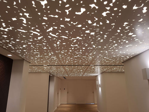 Pannello acustico per soffitto - AL MASAOOD CEO OFFICE - Bruag Design Factory AG - per controsoffitto / in MDF / rettangolare