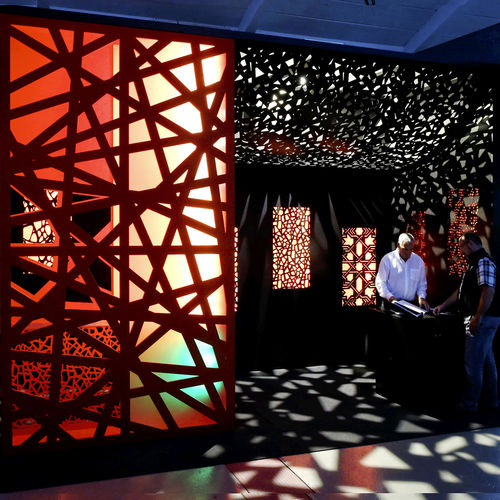 Pannello decorativo per controsoffitto - MAISON & OBJET PARIS - Bruag Design Factory AG - per parete / retroilluminato / LED