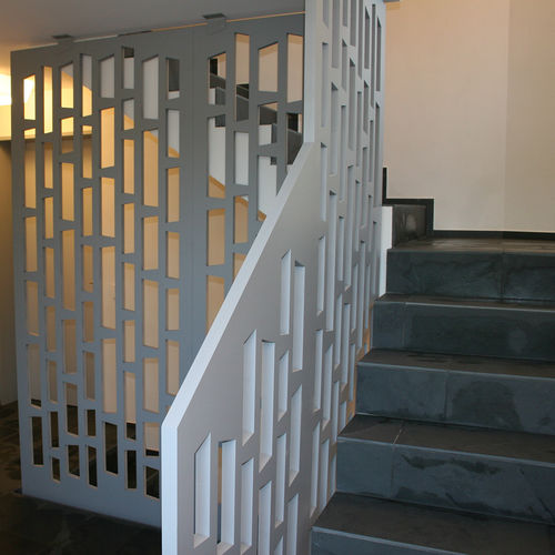 Ringhiera in HPL - ROSENBURG FRAUENFELD - Bruag Design Factory AG - in MDF / a pannelli / da interno