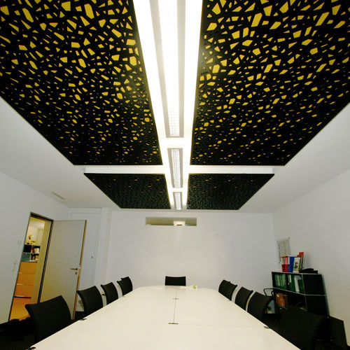 Pannello acustico per controsoffitto - PRADER DAVOS - Bruag Design Factory AG - in MDF / rettangolare / professionale