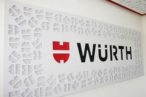 Pannello acustico a muro - WÜRTH FINANCIAL URDORF - Bruag Design Factory AG - per controsoffitto / in MDF / rettangolare