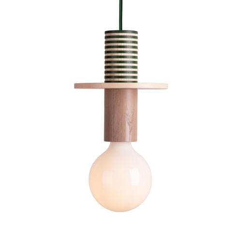 Lampada a sospensione - Junit "Tame" - Schneid Studio - in frassino / design Bauhaus / con cavo