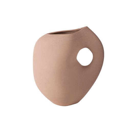 Vaso contemporaneo - Aura no1 "blush" - Schneid Studio - in ceramica / in gres / fatto a mano