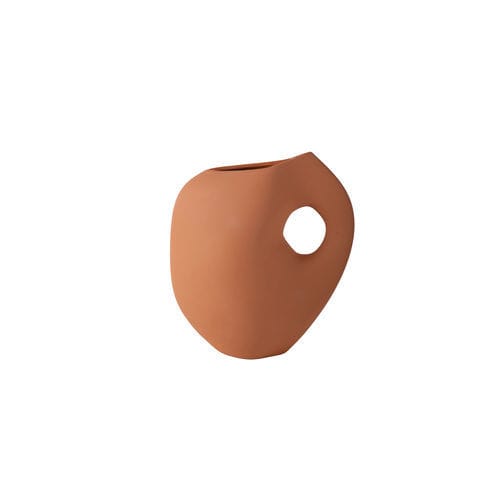 Vaso contemporaneo - Aura no1 "apricot" - Schneid Studio - in ceramica / in gres / fatto a mano