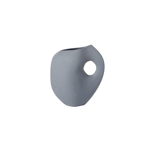 Vaso contemporaneo - Aura no1 "powder blue" - Schneid Studio - in ceramica / in gres / fatto a mano