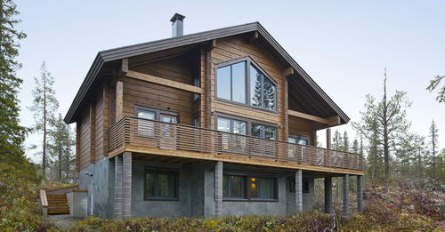 Casa prefabbricata - DAVOS - KONTIO - ecologica / contemporanea / con terrazza