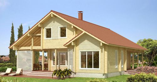 Casa prefabbricata - FREESIA - KONTIO - ecologica / contemporanea / a due piani