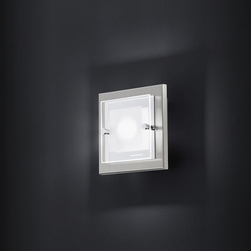 Applique contemporanea - DOMINO - GROSSMANN Leuchten GmbH & Co. KG - da interno / in vetro / rettangolare