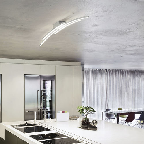 Plafoniera contemporanea - PIANO - GROSSMANN Leuchten GmbH & Co. KG - lineare / in alluminio / LED