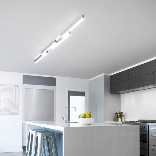 Plafoniera contemporanea - ZON - GROSSMANN Leuchten GmbH & Co. KG - in alluminio spazzolato / LED / da interno