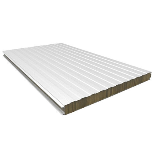 Pannello sandwich per facciata - Fireproof  - Panel Sándwich Group - bifacciale in acciaio galvanizzato / anima in lana di roccia / non infiammabile