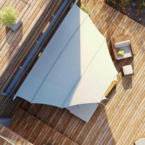 Vela ombreggiante impermeabile - ELIPS4SUN - Bahama GmbH - resistente agli UV / automatica / resistente al vento