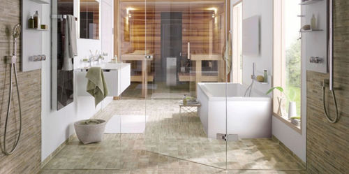 Mosaico in ceramica - KEG-14056 - BÄRWOLF - testurizzato / da bagno / da parete