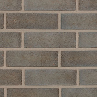 Mattone per facciata - CONTEMPORARY : ROYAL - brampton brick - forato / a rilievo / grigio
